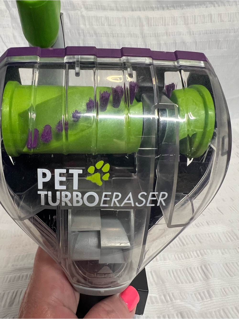 NWOT Bissell Pet Turbo Eraser - Green and Purple